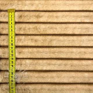 Kunstfell Shadow stripes bronze