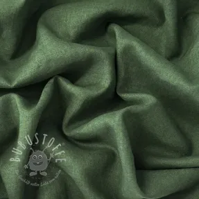 Leinenstoff gewaschen 170 g forest green