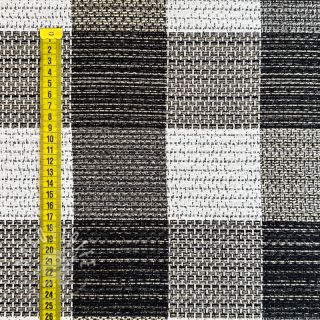 Dekostoff jacquard TWEED allover graphite