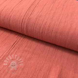 Viskosestoff leinen CRINCLE clay
