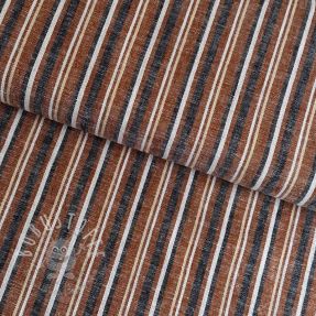 Leinenstoff YARN DYED Stripe rust