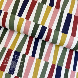 Dekostoff Sigrid Stripe digital print