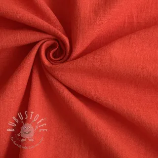 Baumwollstoff mit Leinen red