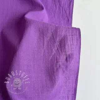 Baumwollstoff mit Leinen dark lilac