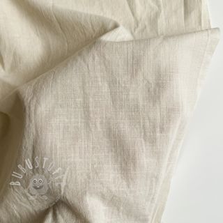 Baumwollstoff mit Leinen sand