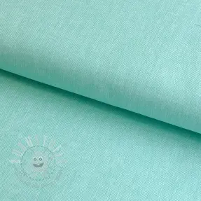 Leinen mit Baumwolle Fishbone mint