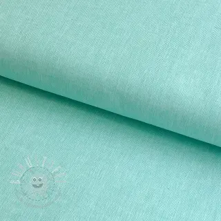 Leinen mit Baumwolle Fishbone mint