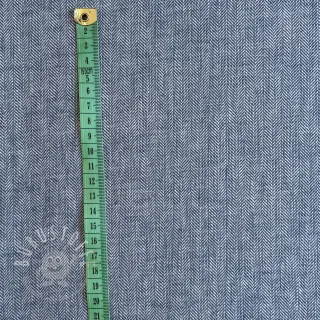 Leinen mit Baumwolle Fishbone light jeans