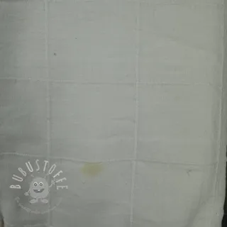 Baumwollstoff VOILE DOBBY off white 2.Klasse