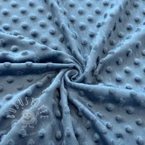 Minky steel blue