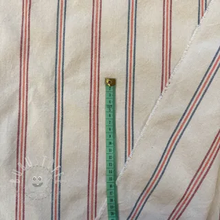 Dekostoff Tartan rayure multico
