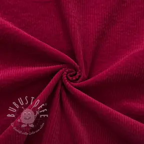 Cord 6W WASHED STRETCH dark red