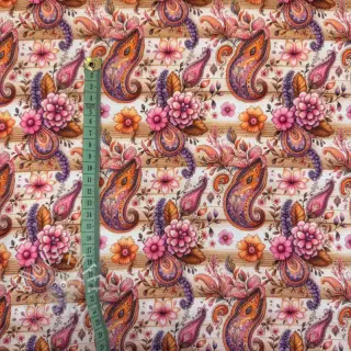 Jersey Paisley woody design A digital print