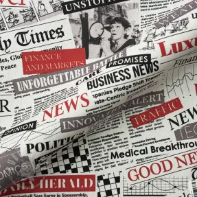 Dekostoff premium Newspaper Headlines