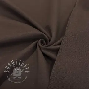Sweatstoff PREMIUM dark mocha