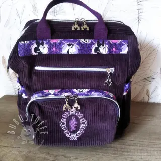 Cord aubergine