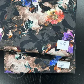 Stoffreste digi print jersey 1965