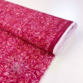 Viskosestoff RADIANCE Moana dark red digital print