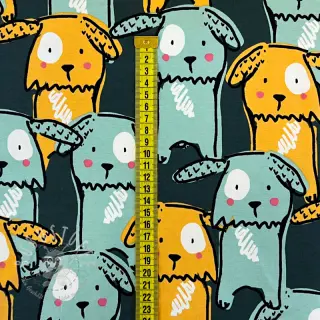 Jersey Funny dogs dark green