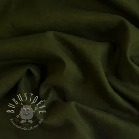 Leinenstoff gewaschen 170 g army green