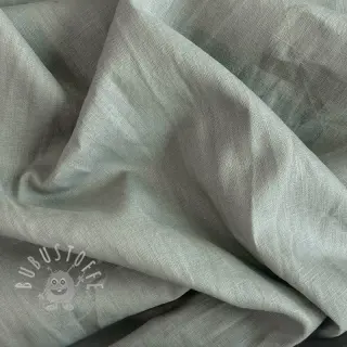 Leinenstoff gewaschen 170 g sage grey