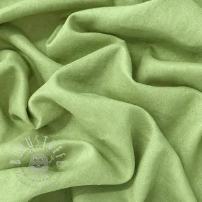 Leinenstoff gewaschen 170 g light green