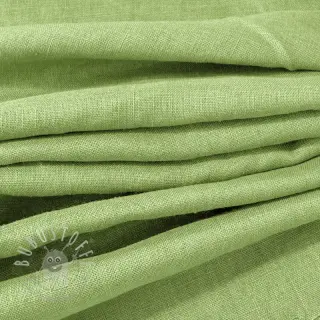 Leinenstoff gewaschen 170 g light green