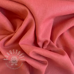 Leinenstoff gewaschen 170 g rose pink