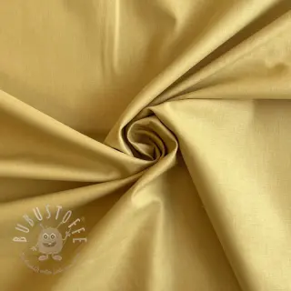 Baumwollstoff popeline mustard