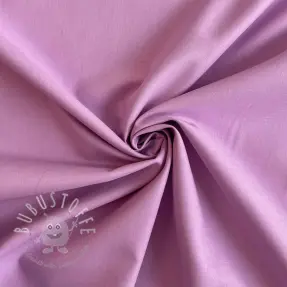 Baumwollstoff popeline rose lilac