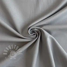 Baumwollstoff popeline metal grey
