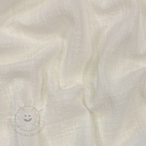 Baumwollstoff SLUB WASHED off white