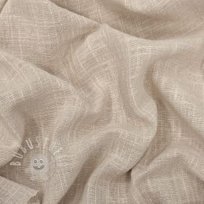 Baumwollstoff SLUB WASHED beige