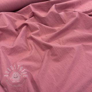 Baumwollstoff WASHED dark blush