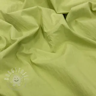 Baumwollstoff WASHED old lime