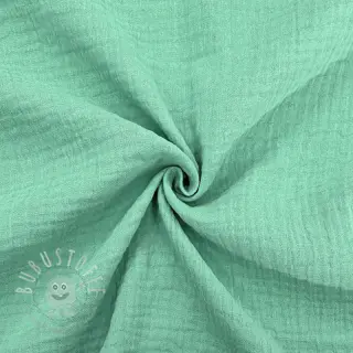 Double gauze/musselin peppermint ORGANIC