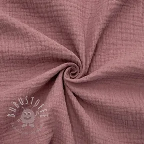 Double gauze/musselin light lilac ORGANIC