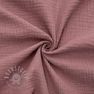 Double gauze/musselin light lilac ORGANIC