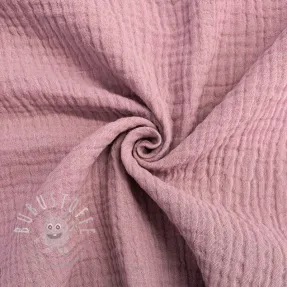 Double gauze/musselin lilac ORGANIC