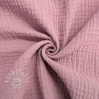 Double gauze/musselin lilac ORGANIC
