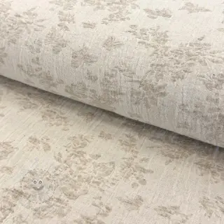 Baumwollstoff mit Leinen JACQUARD Buttercup flowers