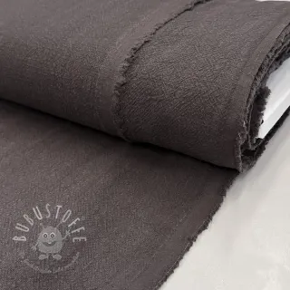 Leinenstoff gewaschen STONEWASHED PREMIUM mocha