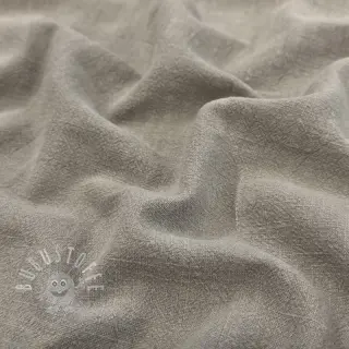 Leinenstoff gewaschen STONEWASHED PREMIUM pebble