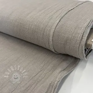 Leinenstoff gewaschen STONEWASHED PREMIUM pebble