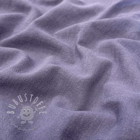 Leinenstoff gewaschen STONEWASHED PREMIUM lavender
