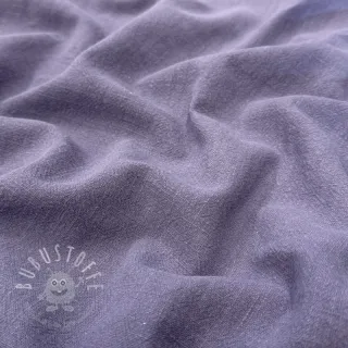 Leinenstoff gewaschen STONEWASHED PREMIUM lavender