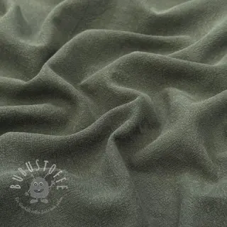 Leinenstoff gewaschen STONEWASHED PREMIUM camo green