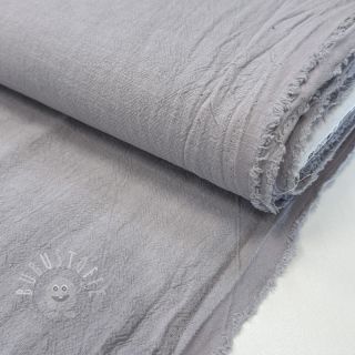 Leinenstoff gewaschen STONEWASHED PREMIUM light grey