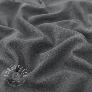Leinenstoff gewaschen STONEWASHED PREMIUM dark grey