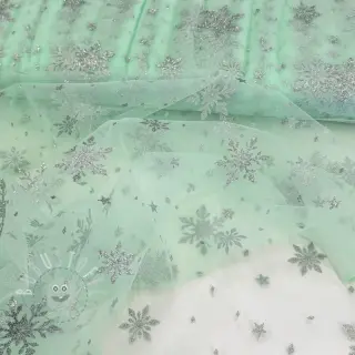 Feintüll Crystal mint